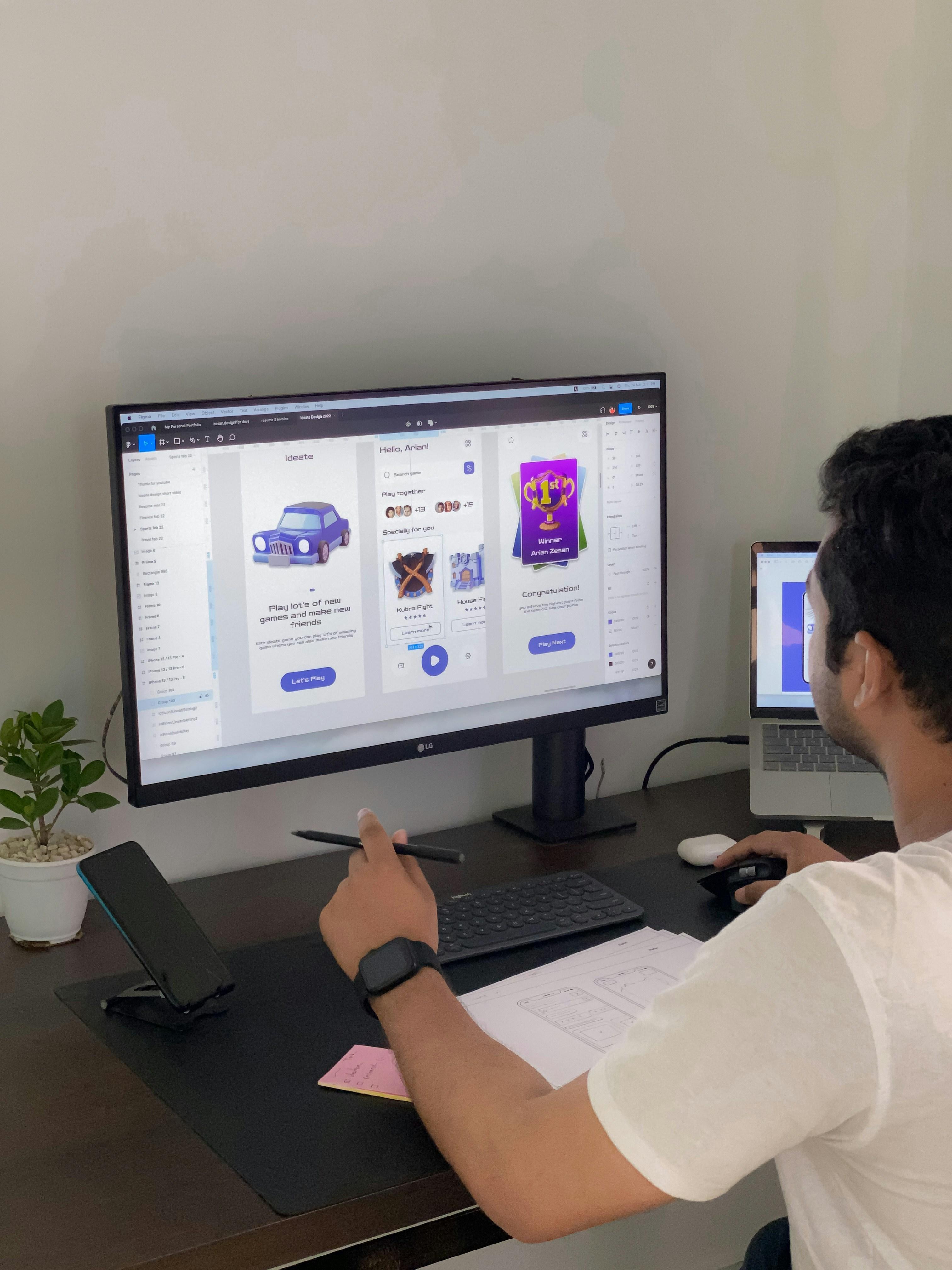 UI/UX Product Section 1