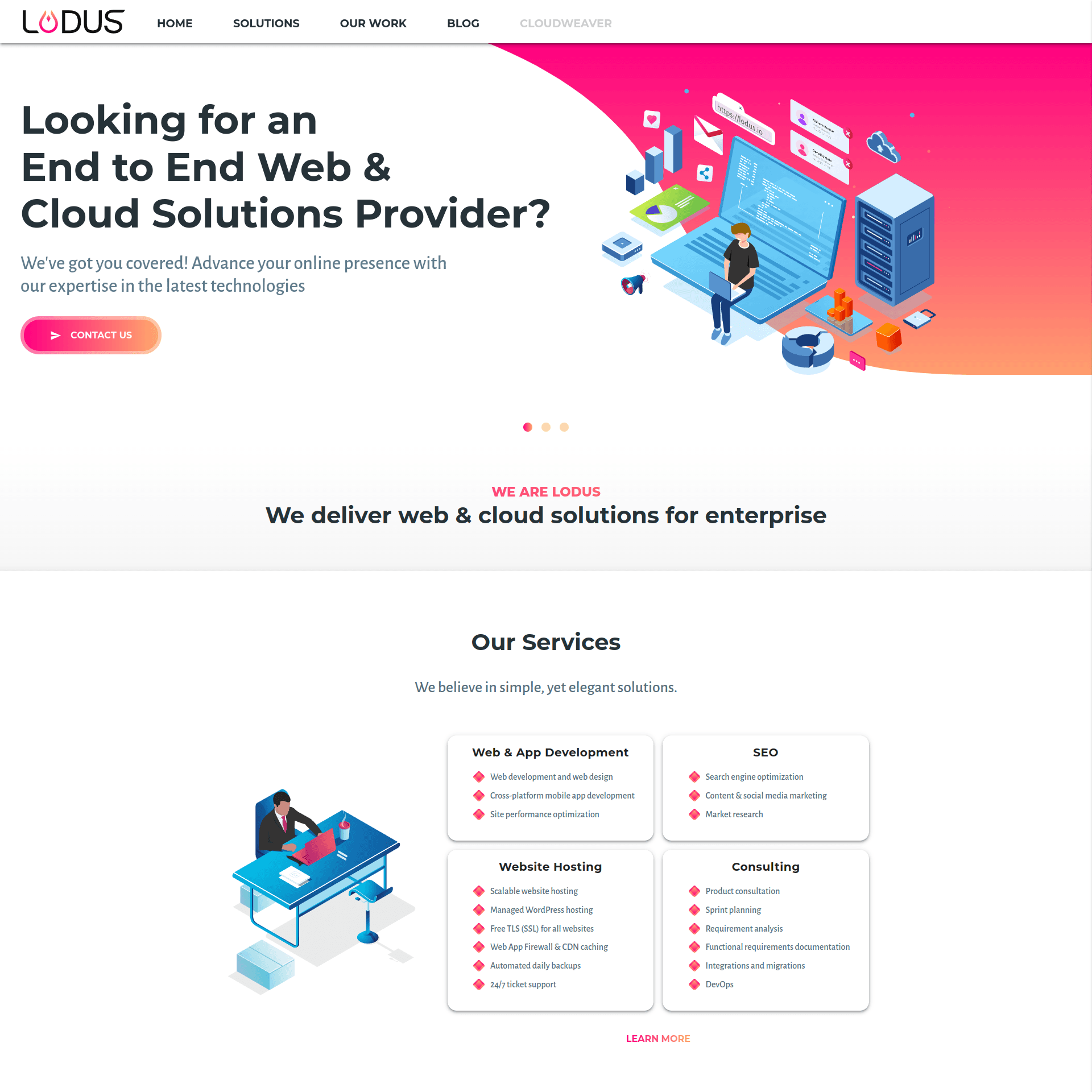 Lodus Website