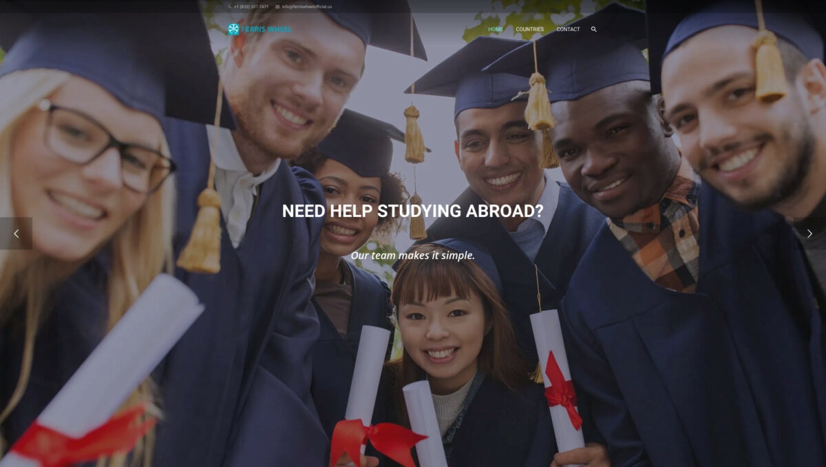 Ferris Wheel Official Website Front Page